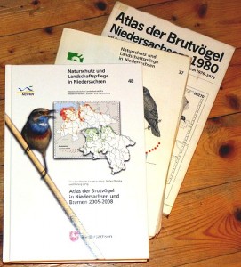 Brutvogelatlanten für Niedersachsen und Bremen.